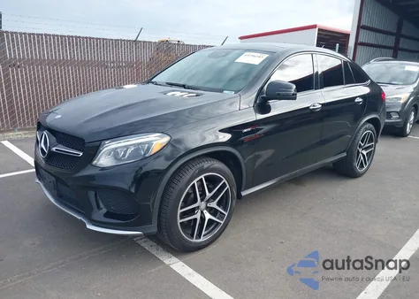 2016 Mercedes-Benz Gle 450 Amg Coupe 4Matic из США, поврежденный, VIN 4JGED6EBXGA012891